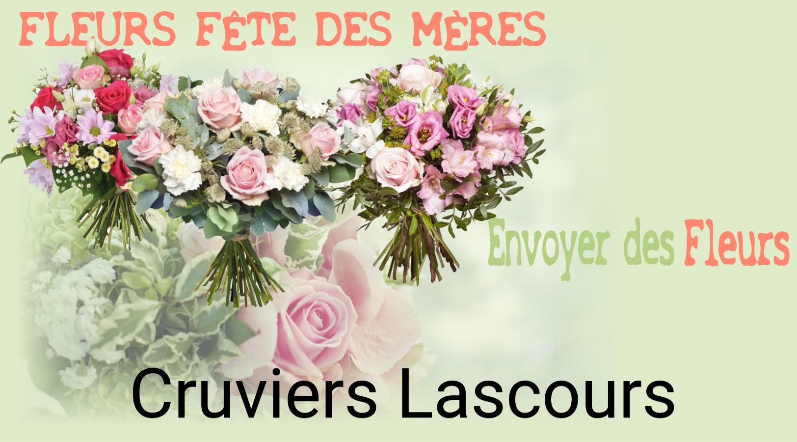 Bouquet de Fête des Mères livré à Cruviers-Lascours